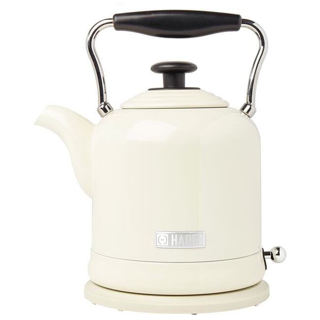 Haden Highclere 1.7L 3KW Rapid Boil Cream Kettle 