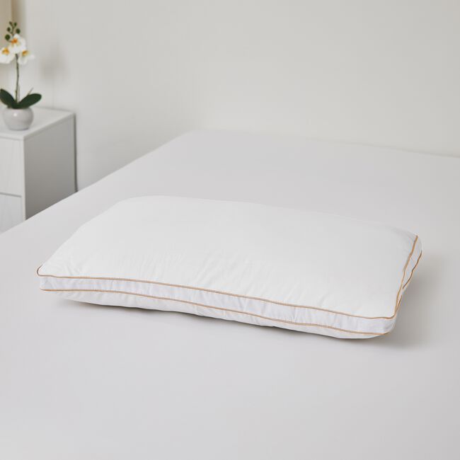 Beaux Reves Gold Piped Pillow