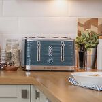 Russell Hobbs Inspire 4 Slice Toaster - Grey