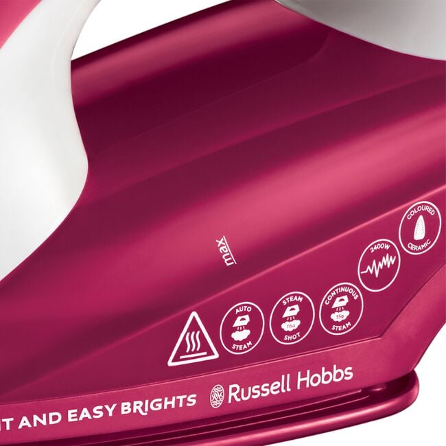 Russell Hobbs Light & Easy Bright Berry 2400W Iron