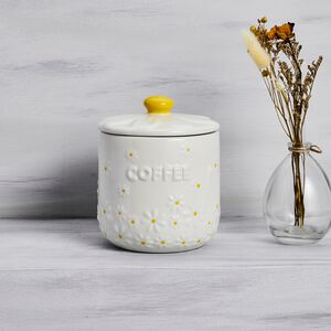Prince & Kensington Daisy Coffee Jar
