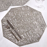 Hexagon Placemat - Silver