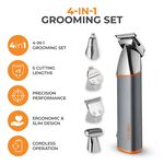 Carmen Titan 4-In-1 Multi-Groomer Set