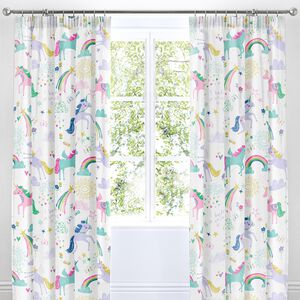 Bedlam Rainbow Unicorn 66in x 72in Curtains