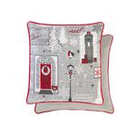 Festive Love 2 Pack Cushion Covers 45cm x 45cm