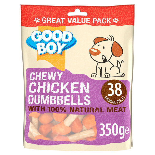 Good Boy Chewy Chicken Dog Treats 350g
