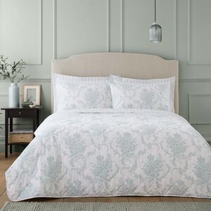 Lenora Bedspread 200cm x 220cm - Grey