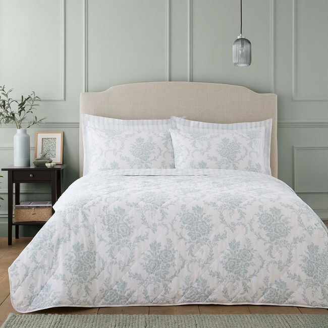 Lenora Bedspread 200cm x 220cm - Grey