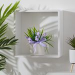 Lavender Arrangement in Ceramic Jug 19cm