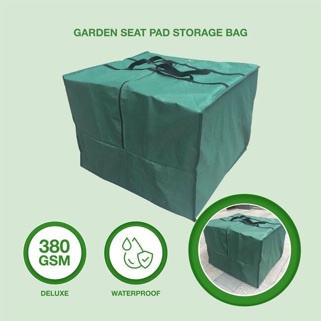 Garden Seat Pad Storage Bag 
