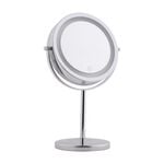 Visage LED Chrome 5X Cosmetic Mirror With Lights