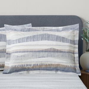 Conrad Oxford Pillowcase Pair - Grey