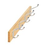 4 Hook Pine Wooden Board