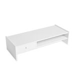 Storage Master Monitor Stand White
