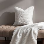 PAOLETTI SONNET WHITE 45x45 Cushion