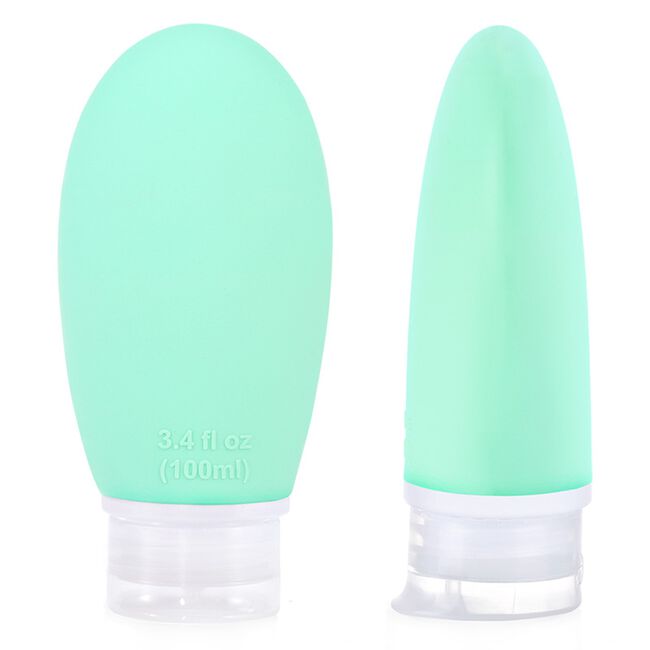 100ml Travel Bottle Set Silicone 2 Pack