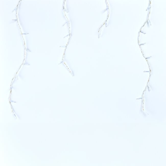 336 Warm White Micro LED Icicle String Lights