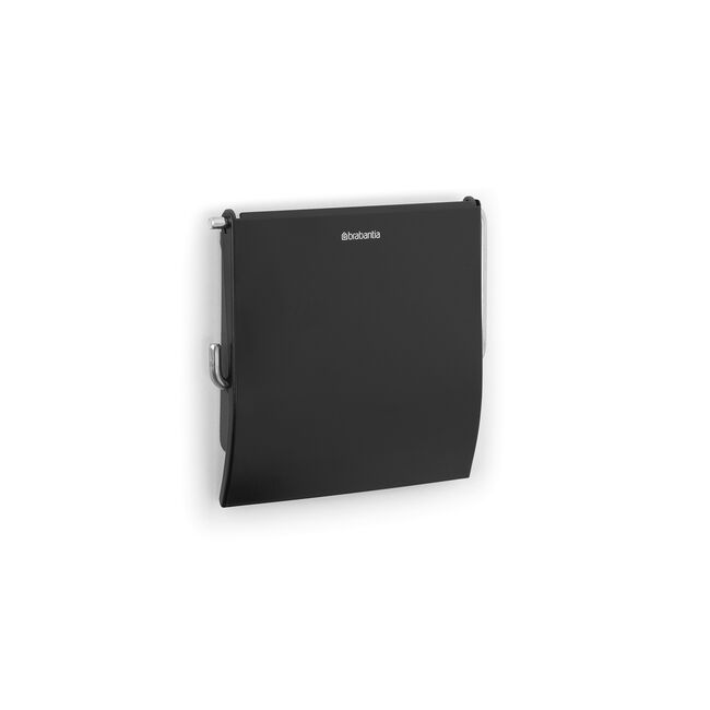 Brabantia Renew Black Toilet Roll Holder