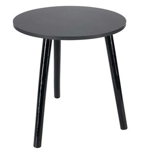 Black Side Table