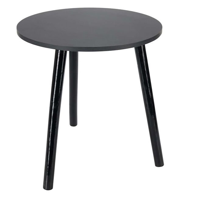 Black Side Table