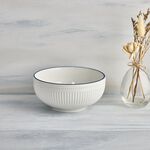 Abney & Croft Blue Rim 12 Piece Dinner Set