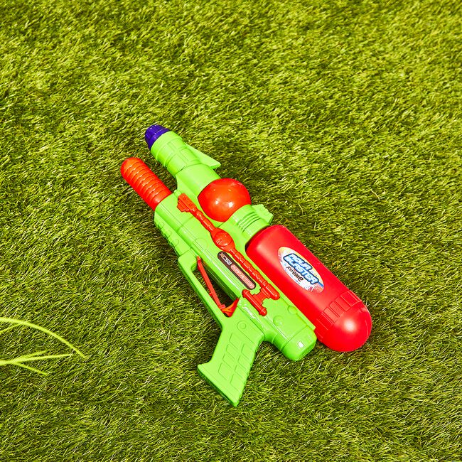 Children's Medium Water Gun - Green/Orange