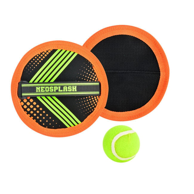 Neoprene Beach Paddle Catch Set Kids Toy Assorted