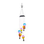 Solar Hot Air Balloon Wind Chime Light