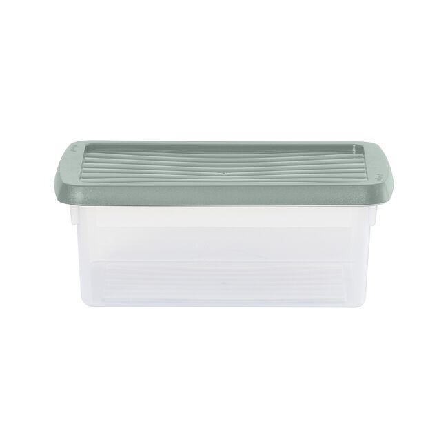 Wham 3.5L Green Lid Storage Box Set Of 4