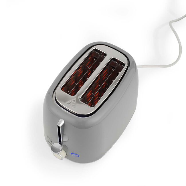 SALTER RETRO GREY 2 Slice Toaster