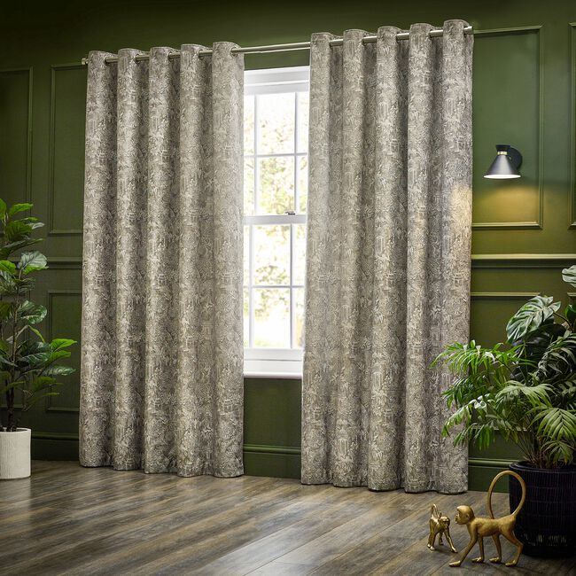 WYLDER BENGAL LINEN 66x54 Curtain