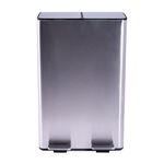 60L Recycle Bin Stainless Steel