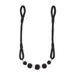PARIS CABLE BALL BLACK Tie Back 