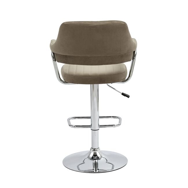 BELMONT Barstool Velvet Taupe