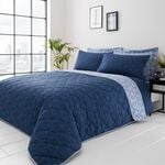 Noah Bedspread 200cm x 220cm - Navy