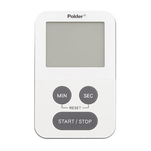 Polder 100 Minute Mini Timer - White