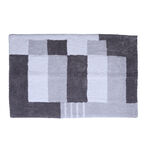Boxes Grey Bath Mat 50cm x 80cm