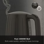 Hamilton Beach Stealth 1.7L Textured Black Kettle