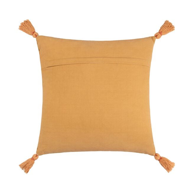 Wydler White Tiger Cushion 50cm x 50cm - Orange 