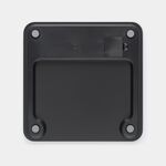 Brabantia Glass Bathroom Scale Dark Grey
