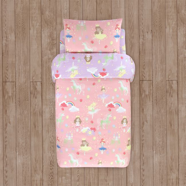 JUNIOR BED DUVET COVER Princess Garden