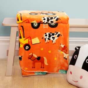 Family Farm 120cm x 150cm Throw