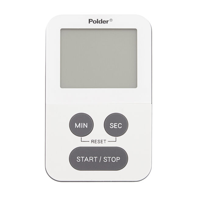 Polder 100 Minute Mini Timer - White