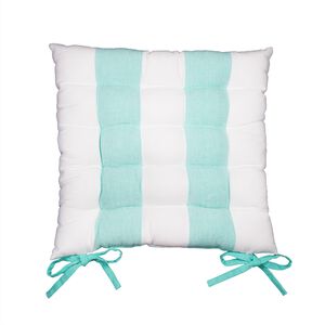 REVERSIBLE SEAT PAD Aqua