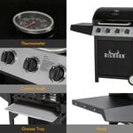 Bighorn Classic 4 Burner Gas BBQ