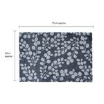 JVL Branches Black/Grey Mega Mat 50cm x 75cm