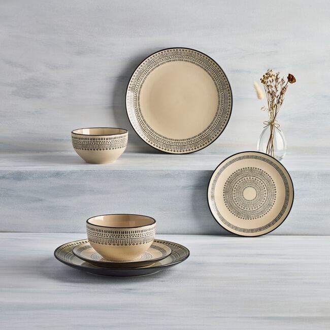 Wensley Sundial 12 Piece Dinner Set