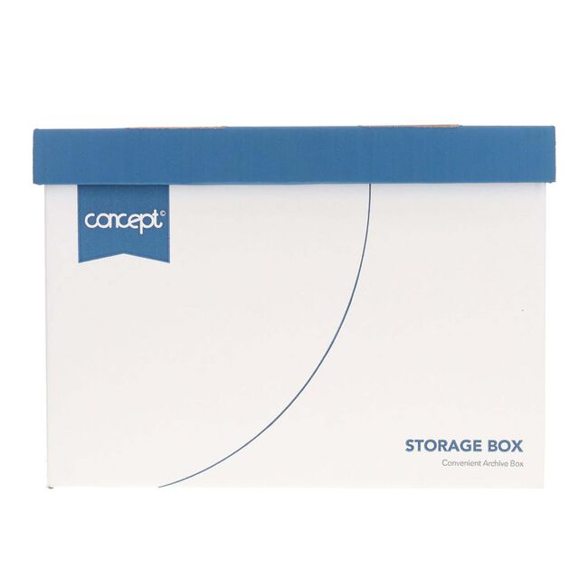 Concept Archive Storage Box - Blue