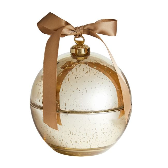 Ambianti Christmas Bauble Gold 310g Candle