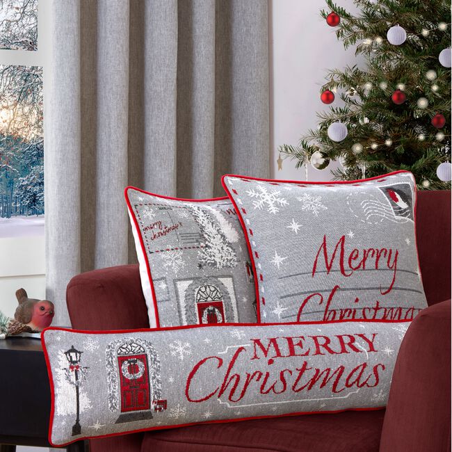 Festive Love 2 Pack Cushion Covers 45cm x 45cm  